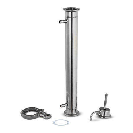 Shell-and-tube cooler "Aroma" with clamp 1,5 inches в Элисте
