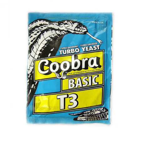 Турбодрожжи спиртовые "COOBRA" BASIC T3 (90 гр) в Элисте