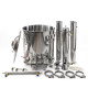 Packed distillation column 50/400/t with CLAMP (3 inches) в Элисте