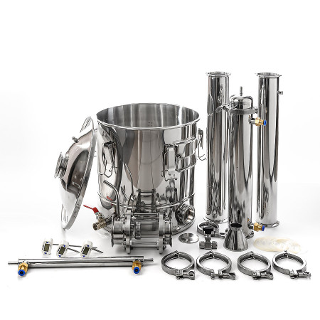 Packed distillation column 30/350/t with CLAMP 3 inches в Элисте