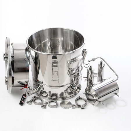 Double distillation apparatus 30/350/t with CLAMP 1,5 inches for heating element в Элисте
