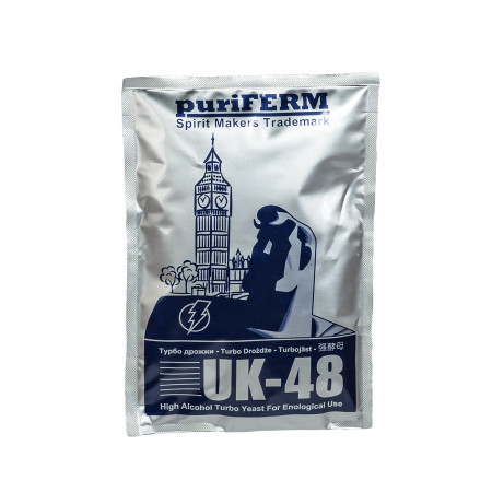 Turbo Yeast alcohol Puriferm UK-48 TURBO (128 gr) в Элисте