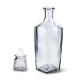 Бутылка (штоф) "Элегант" стеклянная 0,5 литра с пробкой  в Элисте